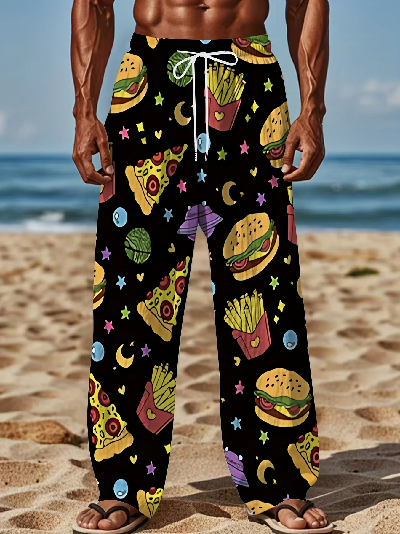 3D Printing Food - Pantaloni Casual Estivi 2026 Unisex con