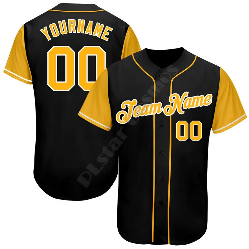 3D Printing Name - PLstar Cosmos Baseball Jersey Shirt nome