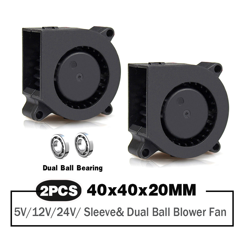 3D Printer Power Supply - 2 pezzi 40mm ventilatore 4020 40x40x20mm