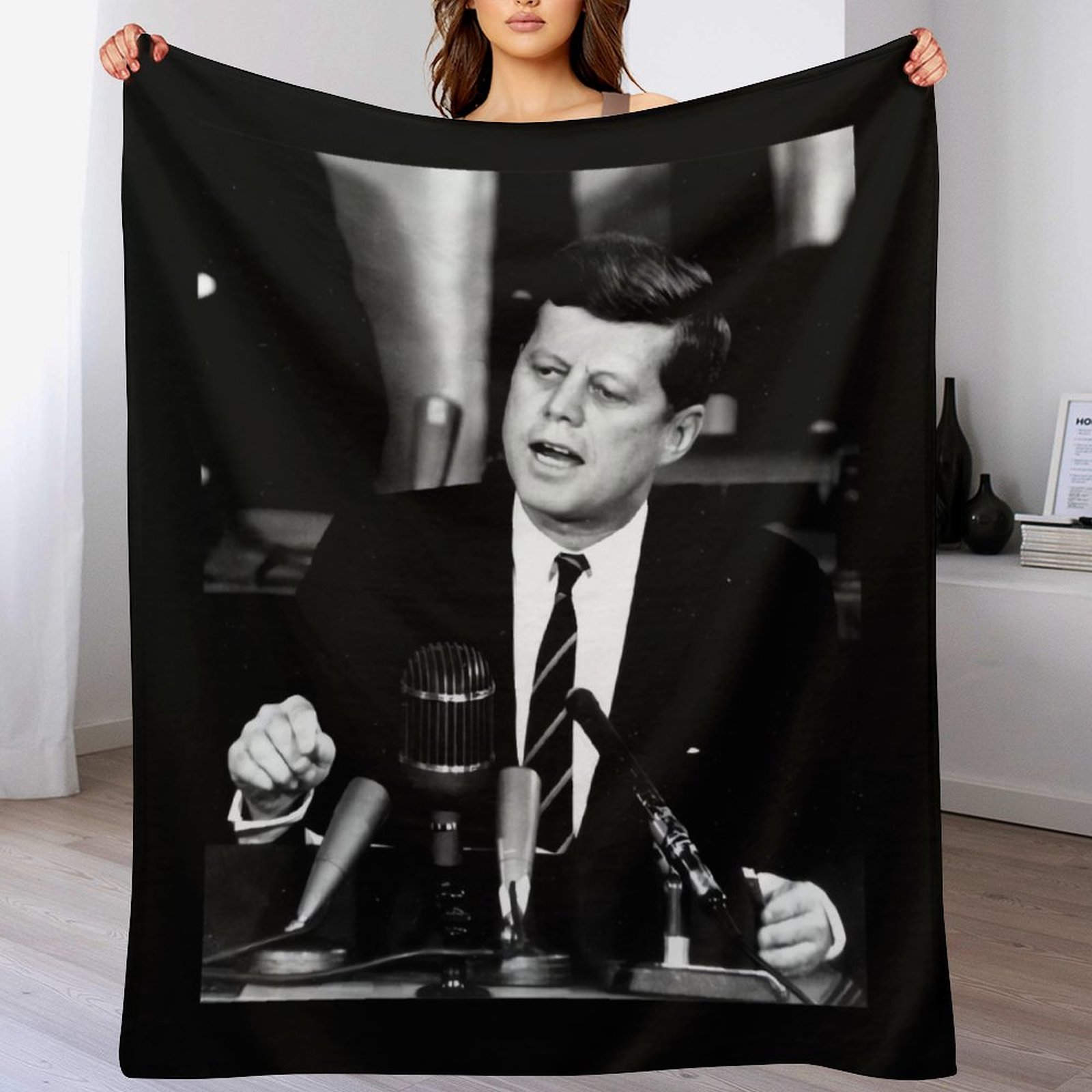 3D Printing Usa - Coperta decorativa John F. Kennedy USA
