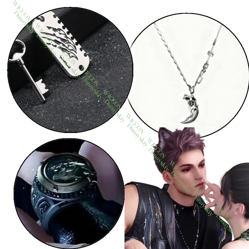 3D Printing Kit - Maschera Mezza Faccia Love and Deepspace