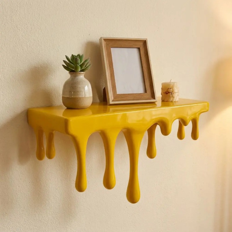 3D Printing Examples - Mensola Galleggiante Decorativa 3D Stampata, Mensola