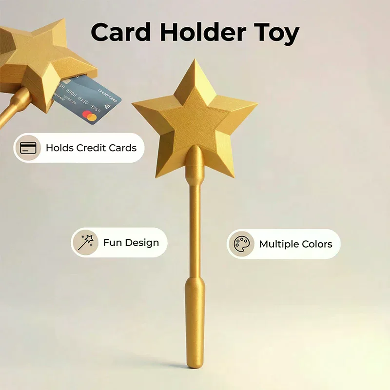 3D Printing Card - Bacchetta di Pagamento 3D Stampata, Porta