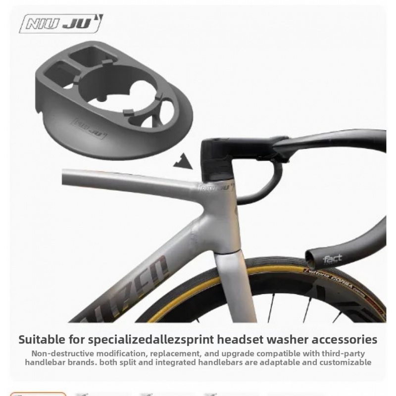 3D Printing Industrial - 1 pz. Cono distanziale per manubrio