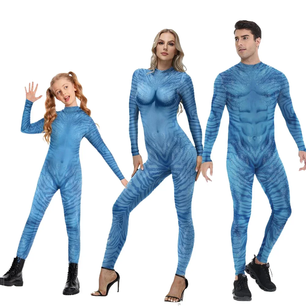 3D Printing Kit - Costumi Coordinati per Famiglia Avatar, Costume