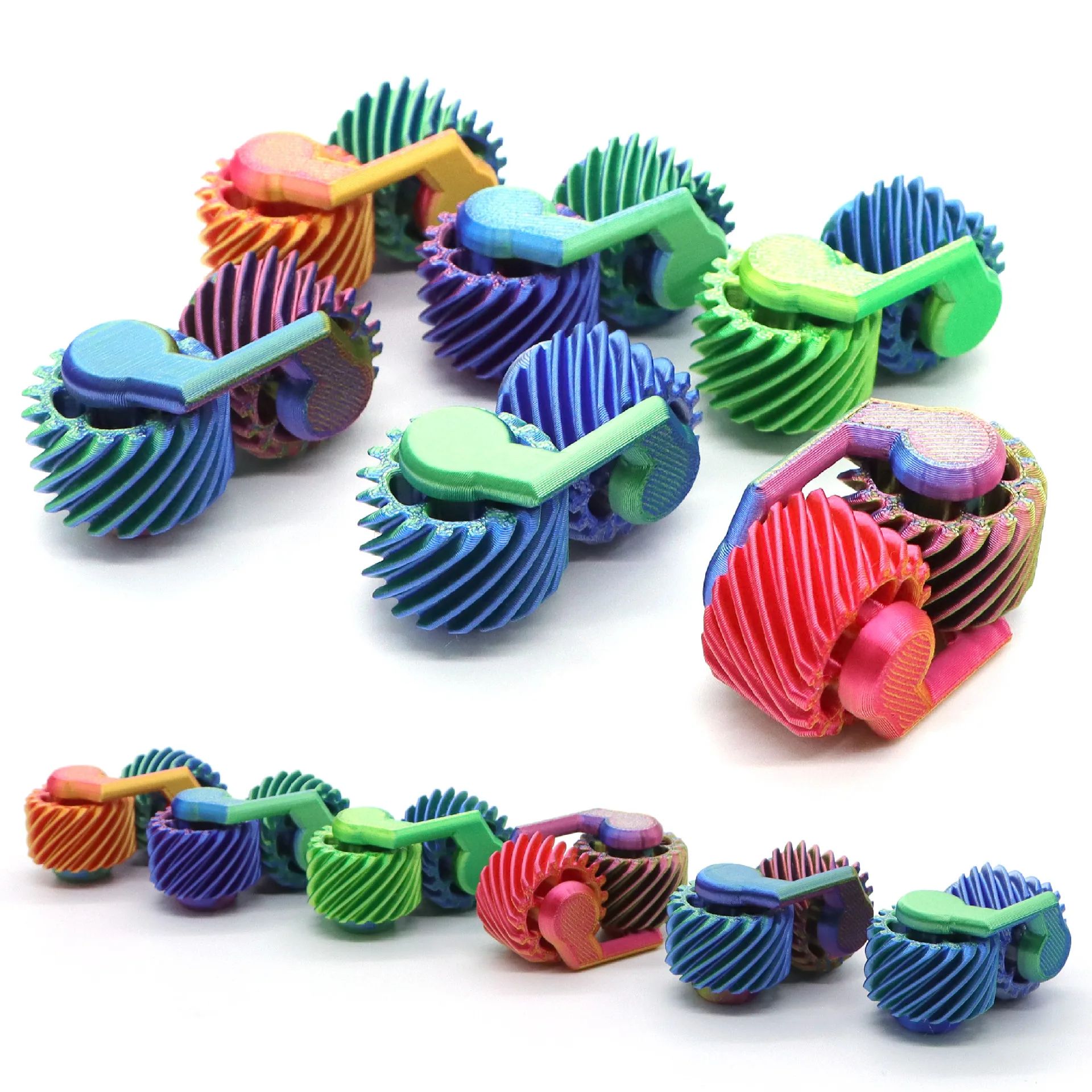 3D Printing Fidget Toys - Popolare Giocattolo Antistress Giroscopio Mini Stampato