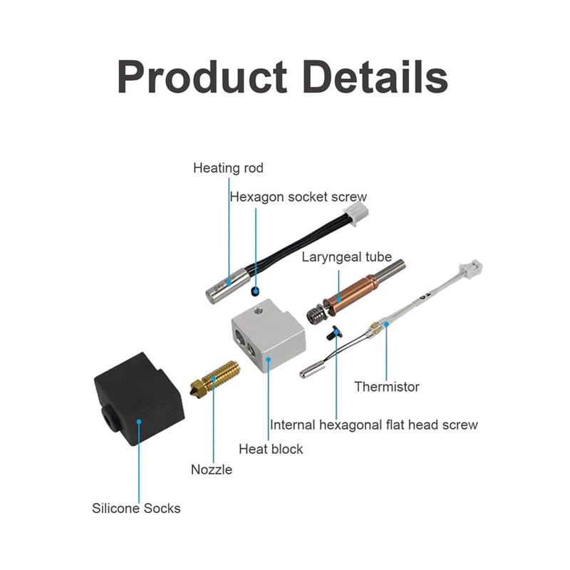 Kit Hotend per Stampante 3D co - 3D Printing Kit recensione e prezzo