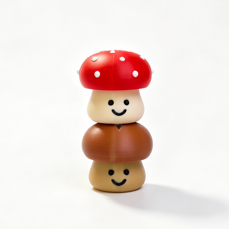 Simpatico Fungo 3D Stampato, C - 3D Printing Fidget Toys recensione e prezzo