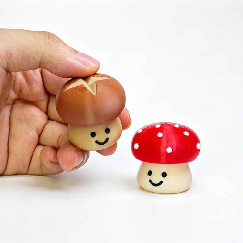 Simpatico Fungo 3D Stampato, C - 3D Printing Fidget Toys recensione e prezzo