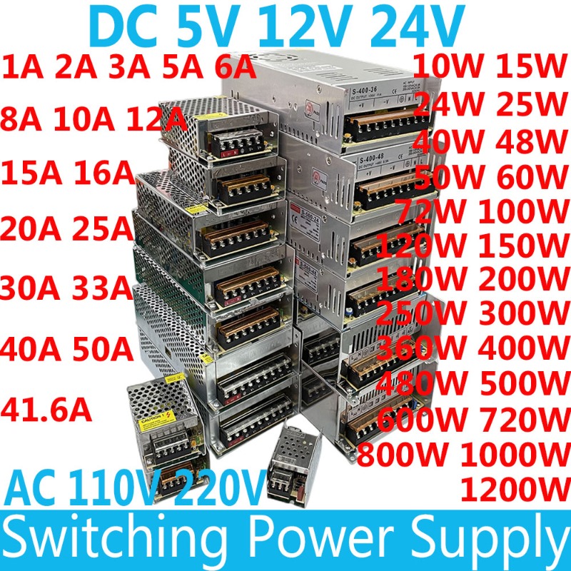 Alimentatore switching AC 110V - 3D Printer Power Supply recensione e prezzo
