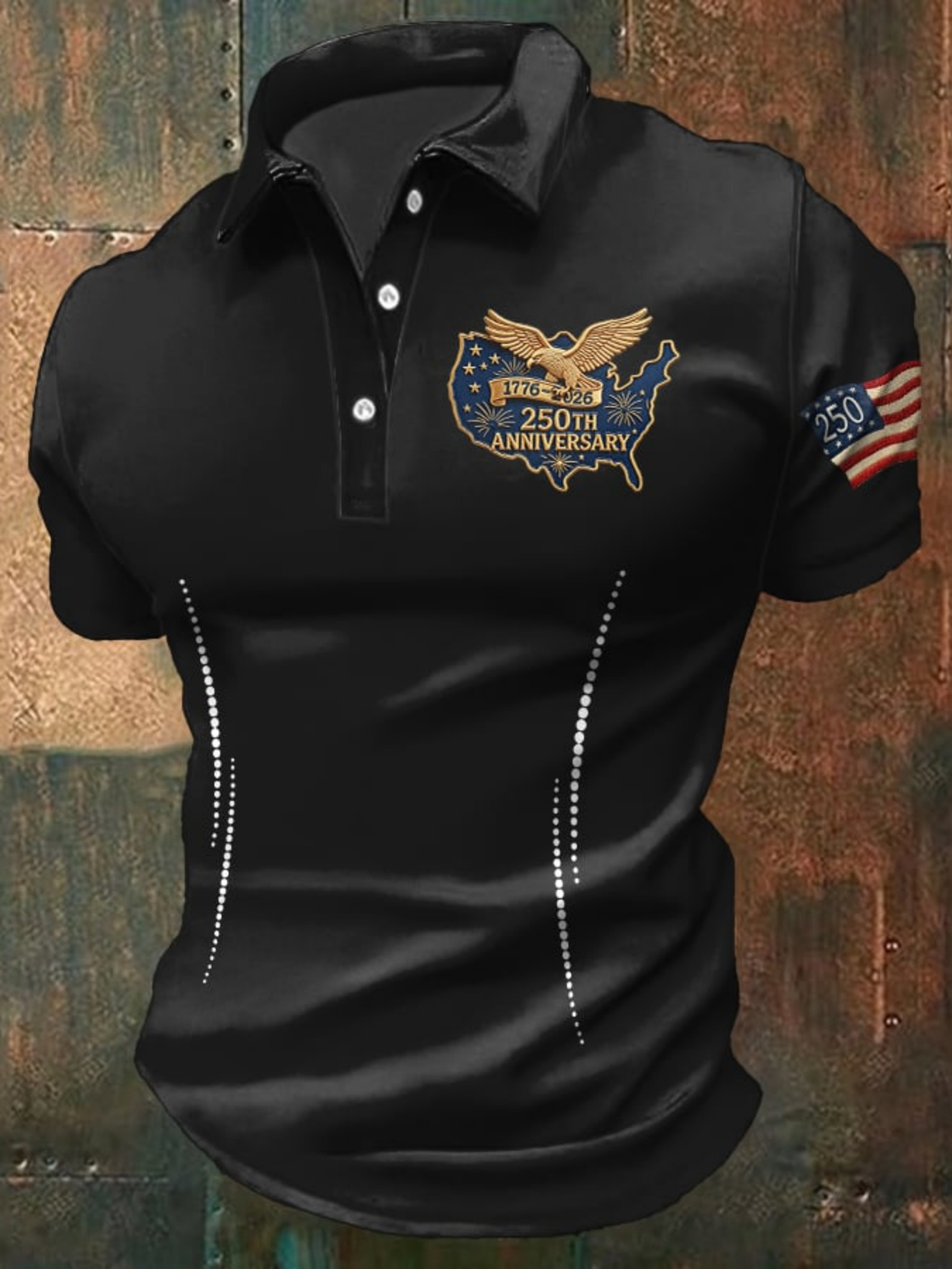 Polo da uomo USA 250° Annivers - 3D Printing Usa recensione e prezzo