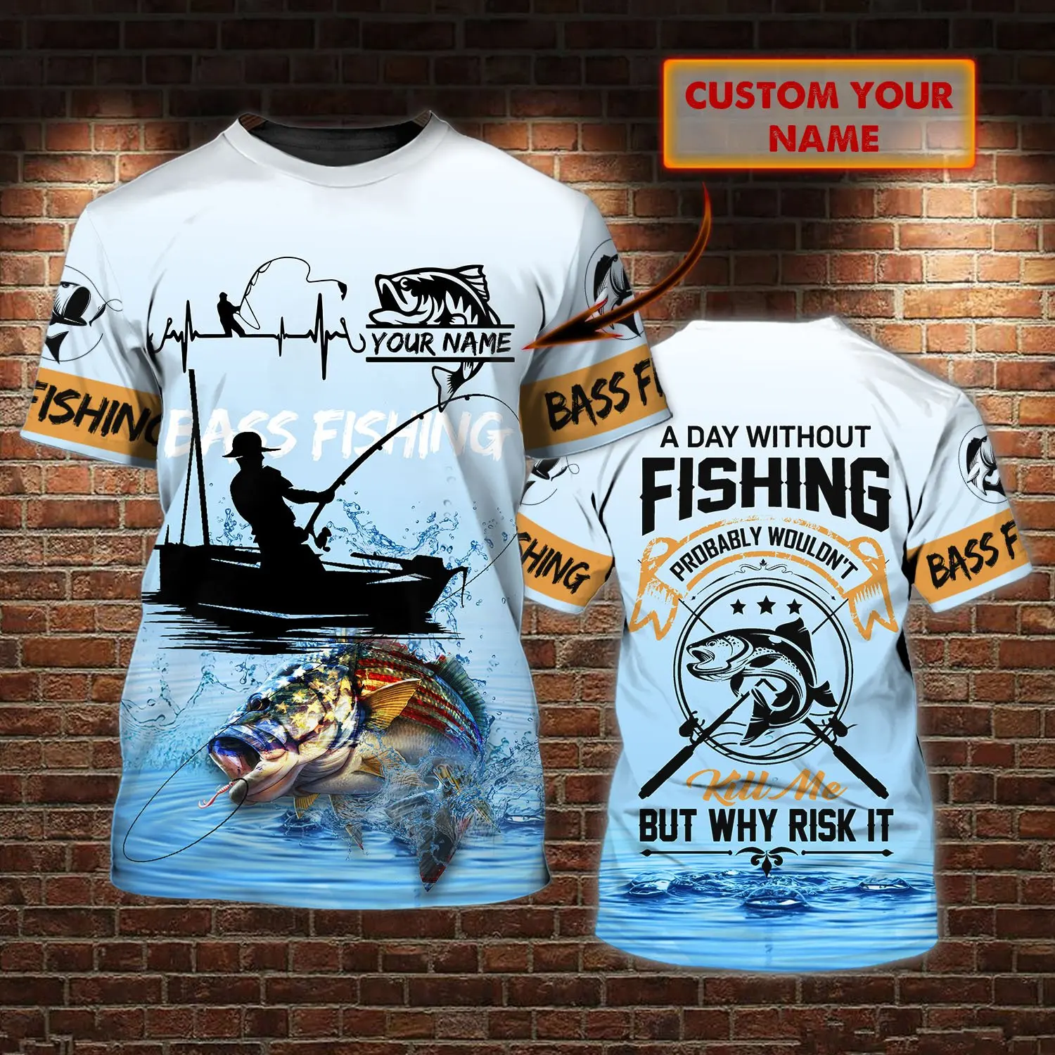 Bass Fishing Nome personalizza - 3D Printing Name recensione e prezzo