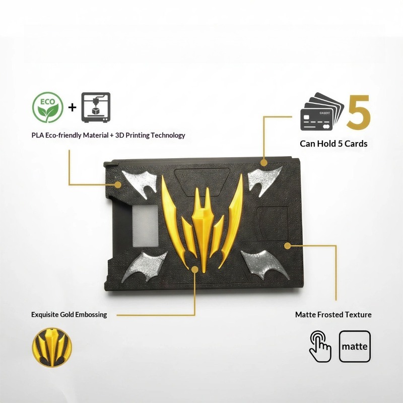 Porta carte stampato in 3D Kam - 3D Printing Card recensione e prezzo
