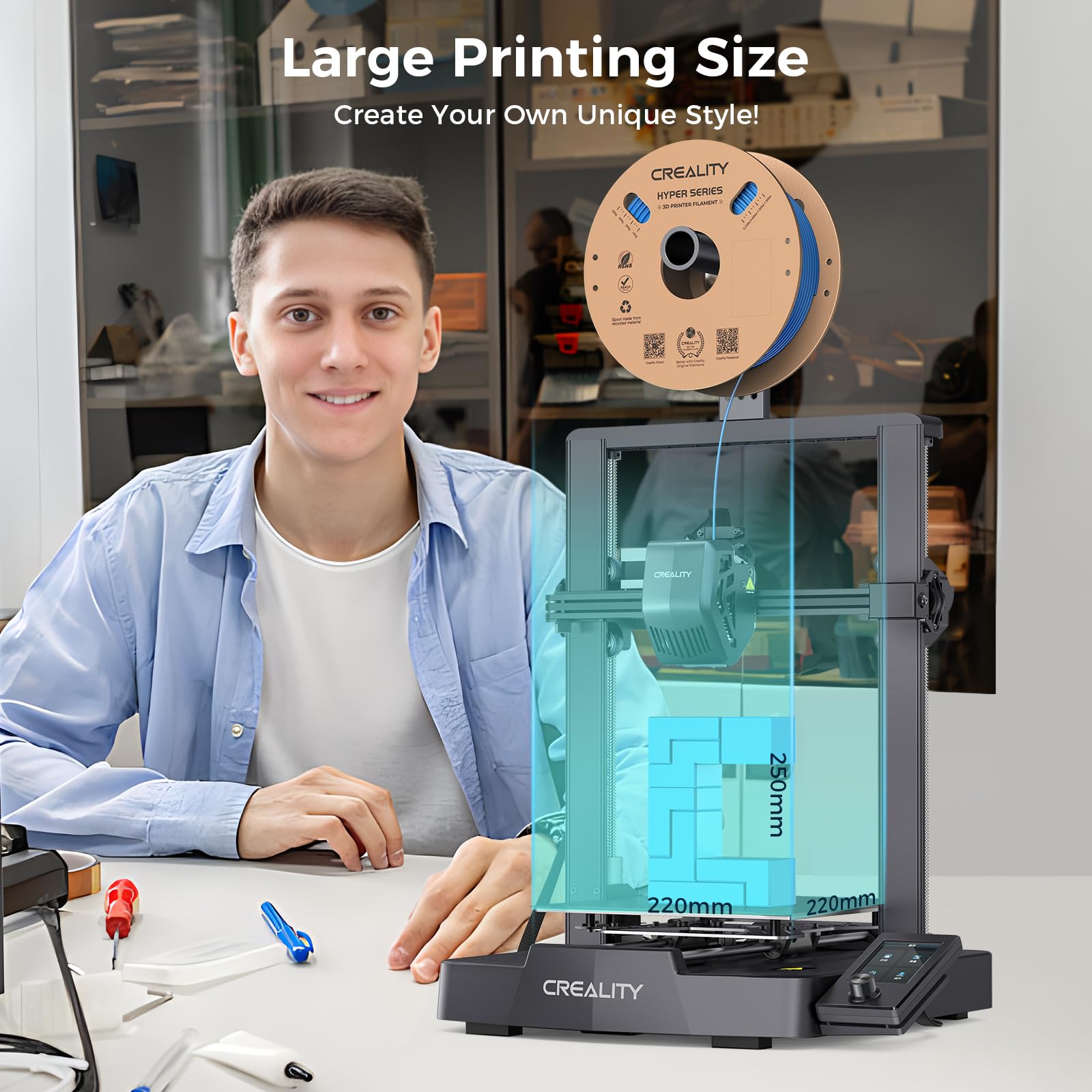 CREALITY Ender-3 V3 SE Stampan - 3D Printing Industrial recensione e prezzo