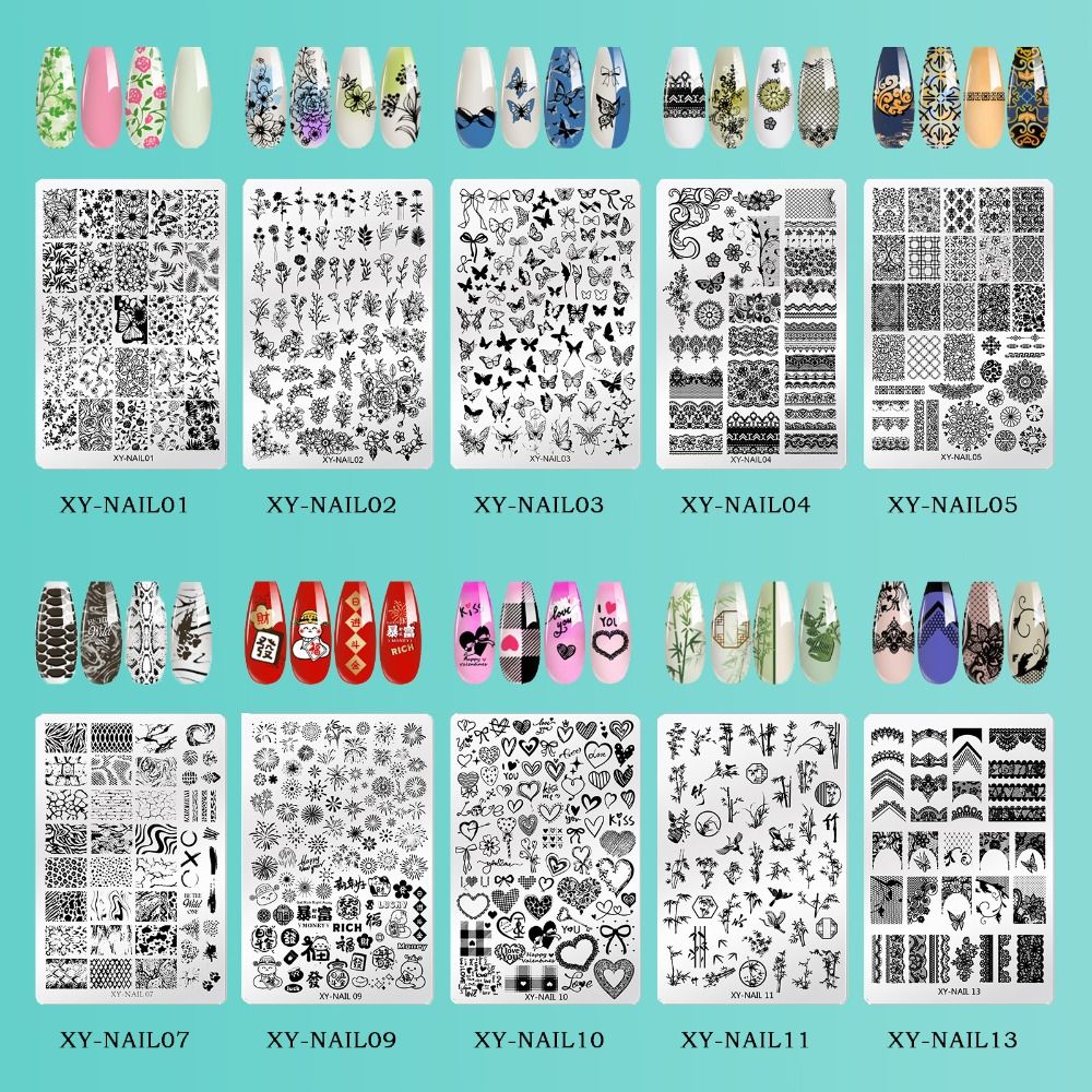 NUOVA Piastra per Stampa Unghi - 3D Printing Templates Free recensione e prezzo