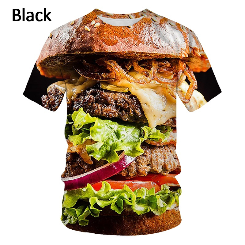 T-shirt grafica con stampa 3D  - 3D Printing Food recensione e prezzo