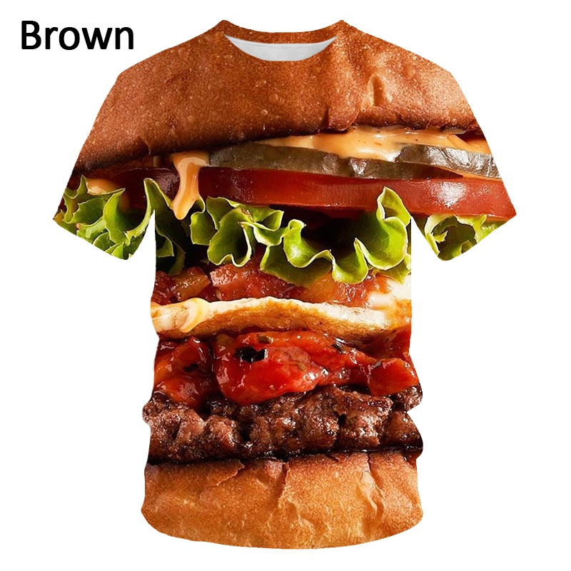 T-shirt grafica con stampa 3D  - 3D Printing Food recensione e prezzo