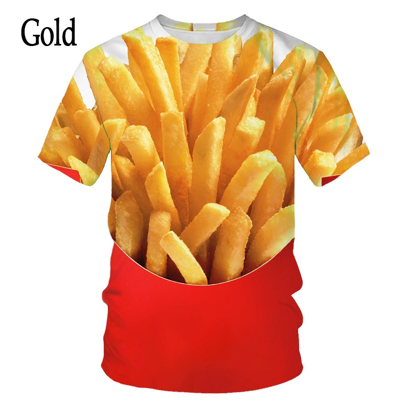 T-shirt grafica con stampa 3D  - 3D Printing Food recensione e prezzo