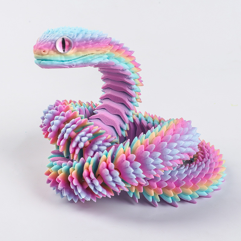 Nuova Statua di Serpente Reali - 3D Printing Fidget Toys recensione e prezzo