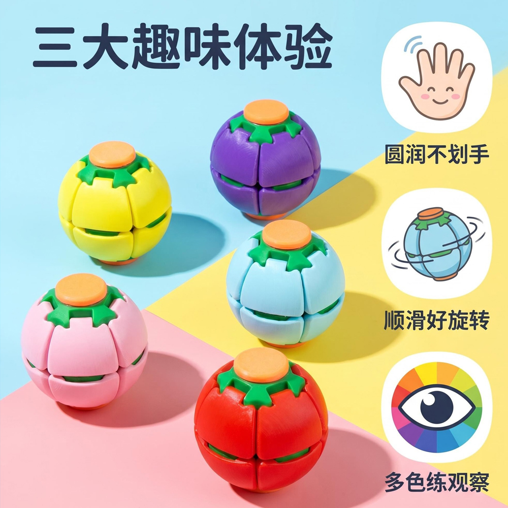 Fidget Spinner a Sfera Stampat - 3D Printing Fidget Toys recensione e prezzo