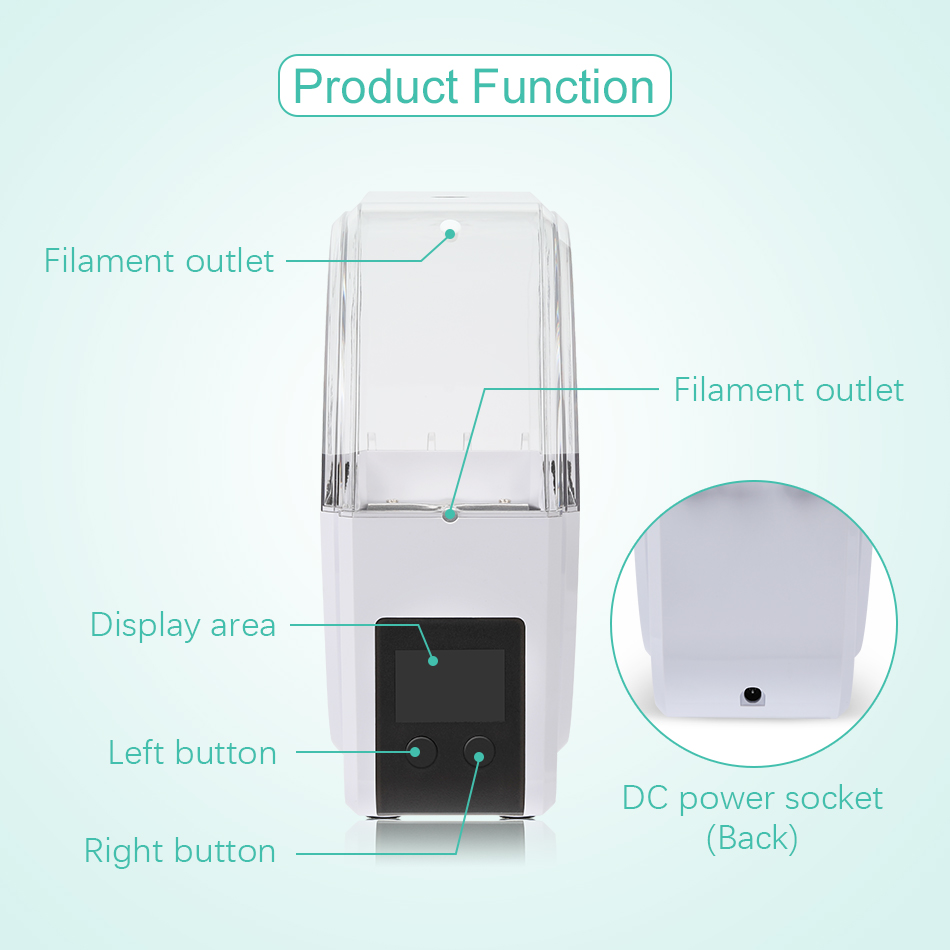 SUNLU Essiccatore per filament - 3D Printing Fff recensione e prezzo