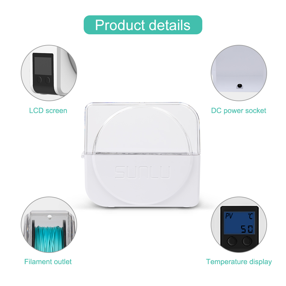 SUNLU Essiccatore per filament - 3D Printing Fff recensione e prezzo